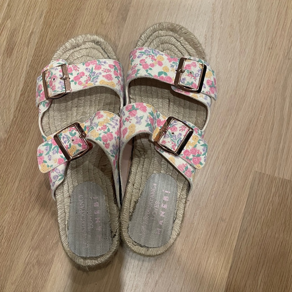 LoveShackFancy x Manebi Espadrille Sandals size 39